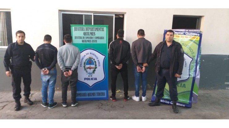 Tres chilenos y un argentino detenidos por cometer una entradera